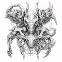 ghost in the shell tattoo design idea