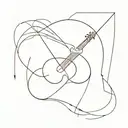 Noah Kahan music tattoo design idea