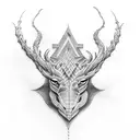 The Thinker tattoo design idea