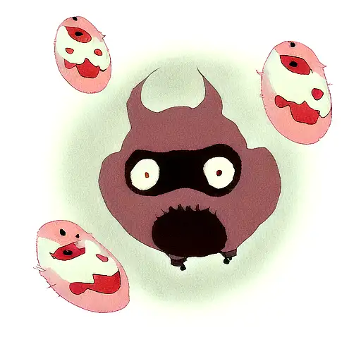 No Face from Spirited Away tattoo design idea