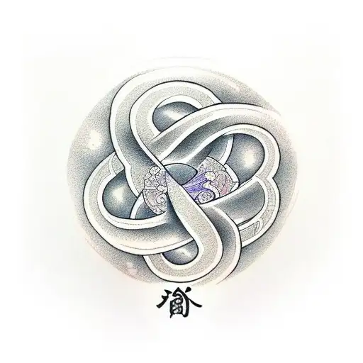 Infinity Symbol tattoo design idea