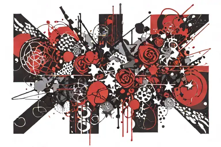 Witchy tattoo design idea