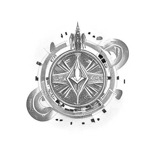 Symbolic representation of the fight for equality tattoo design idea