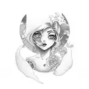 neverland  tattoo design idea