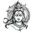 Tatto for name mehak who is obsessed with lord shiv tattoo design idea