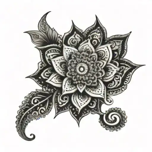 henna tattoo design idea