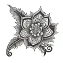 henna tattoo design idea