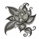 henna tattoo design idea
