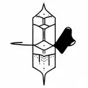 mind over matter tattoo design idea