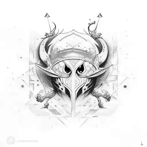 Gurren Lagan driil tatoo tattoo design idea