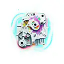 Hydraulic pump tattoo design idea