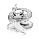 snake, Libra, Gemini tattoo design idea