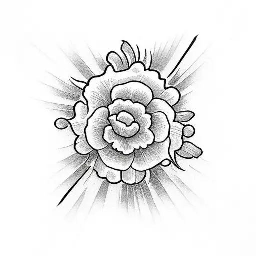flores de cerejeira tattoo design idea