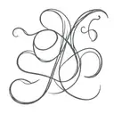 A tattoo design with hidden name yogi. That is letters Y O G I should be engraved in the design but one should not be ab tattoo design idea