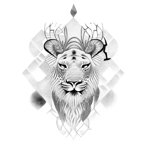 African Safari tattoo design idea