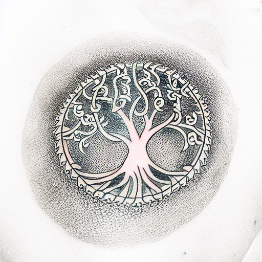 Tree of Life tattoo design idea