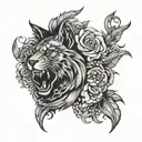 JJK tattoo design idea