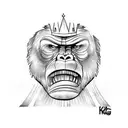 king kong tattoo tattoo design idea