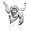 king kong tattoo tattoo design idea