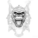 king kong tattoo tattoo design idea