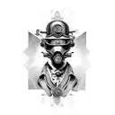 steampunk tattoo design idea