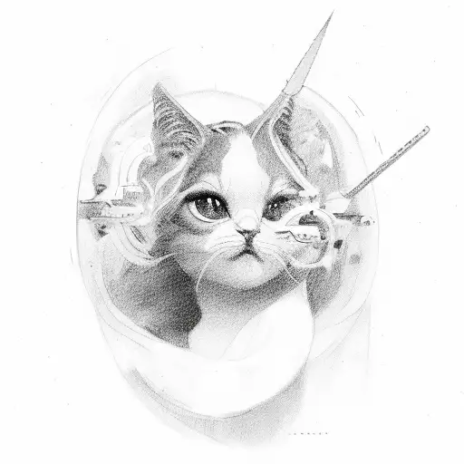 a bar of Xanax and a Little girl  tattoo design idea