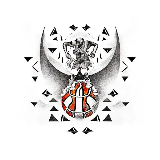 complete arm sleeve, basketball, michael jordan, deathly hallows, surfs up, sneakers, nike tattoo design idea