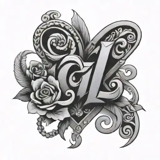 letter alex mexicanos style tattoo tattoo design idea