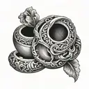 wedding ring 8/26 tattoo design idea