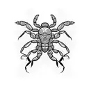 Scorpion tattoo design idea