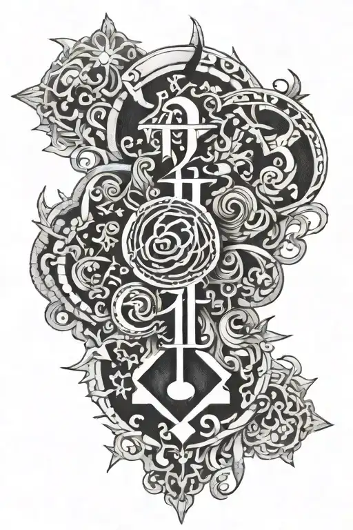 July 6, 2001 (in roman numerals) tattoo design idea