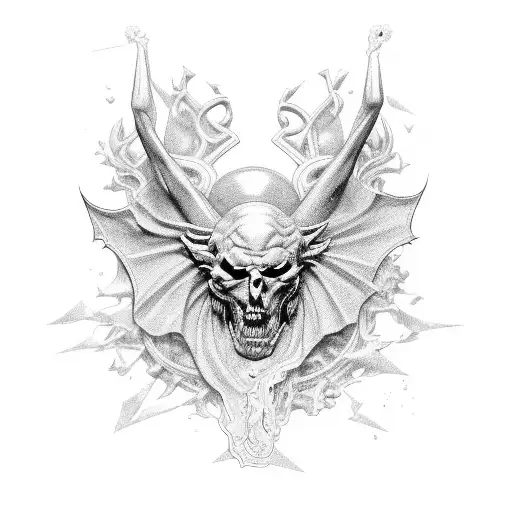 justice tattoo design idea