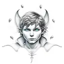 peter pan  tattoo design idea