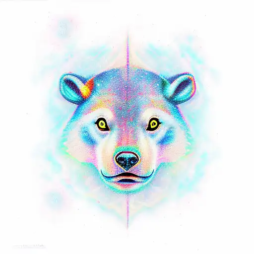 ursa major constelation tattoo design idea