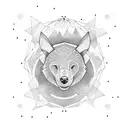 ursa major constelation tattoo design idea