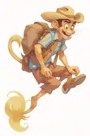 speedy Gonzales & fighting Irishman knocking tattoo design idea