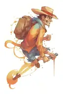 speedy Gonzales & fighting Irishman knocking tattoo design idea