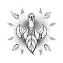 Swallow Bird tattoo design idea