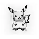 Pikachu tattoo design idea