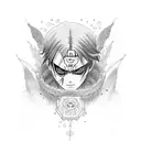 Itachi  tattoo design idea