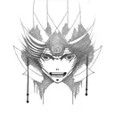 Itachi  tattoo design idea