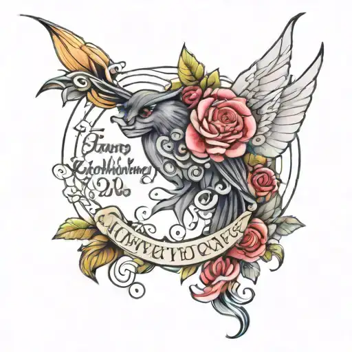everything you do must always be done with written love tattoo design idea