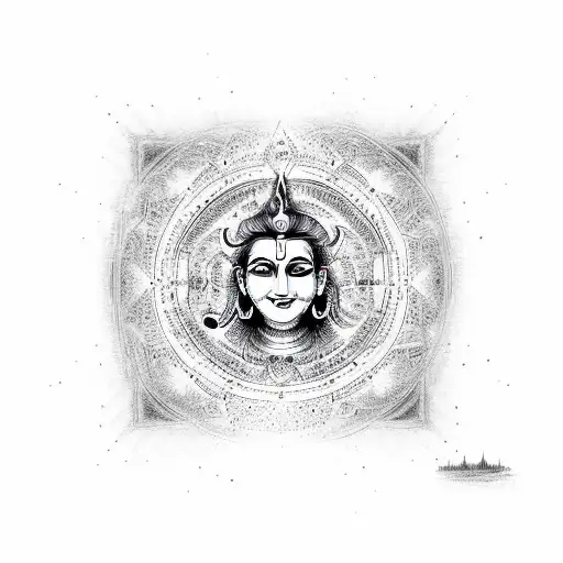 Shiva tattoo hi-res stock photography and images - Page 3 - Alamy