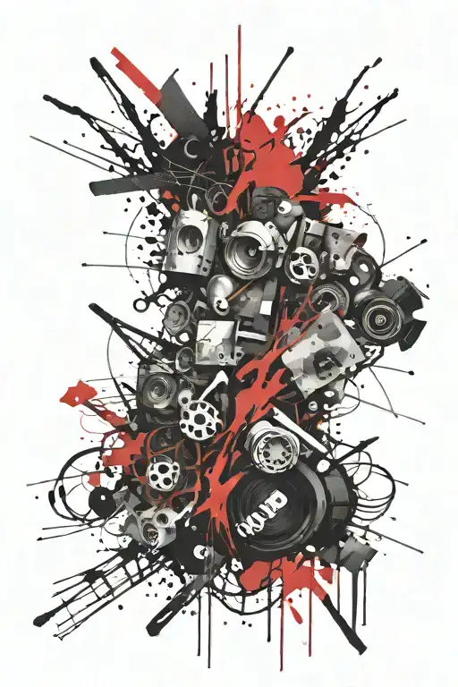 writting saying " everything happens for a reason tattoo design idea