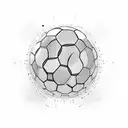 A soccer ball surrounded by inspirational quotes about freedom tattoo design idea