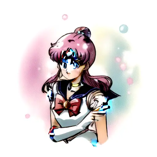 sailor moon tattoo design idea