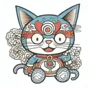 doraemon tattoo design idea