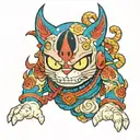 doraemon hannya tattoo design idea