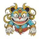 doraemon hannya tattoo design idea