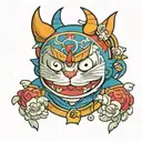 doraemon hannya tattoo design idea
